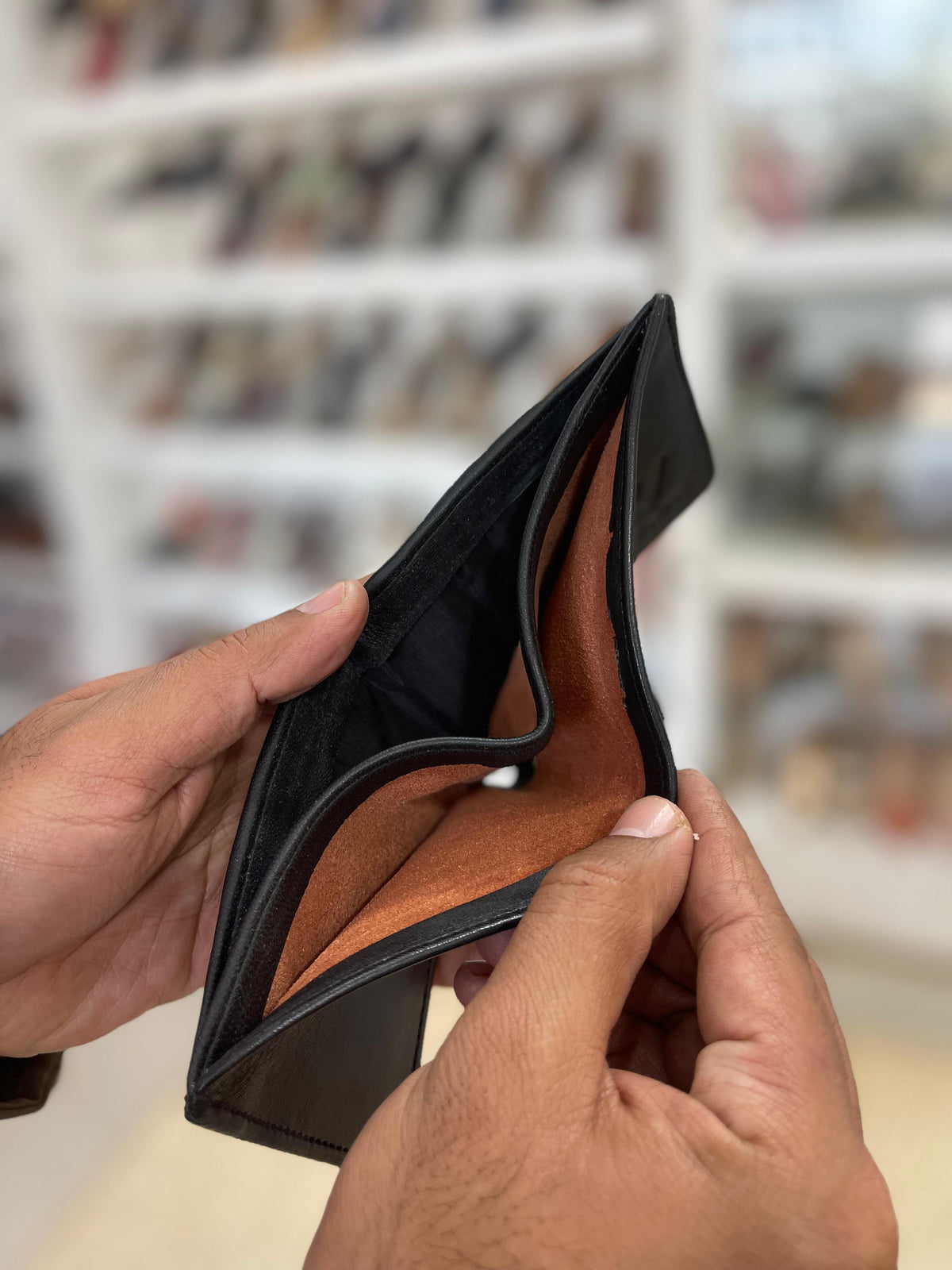 Premium Sheep Leather wallet.